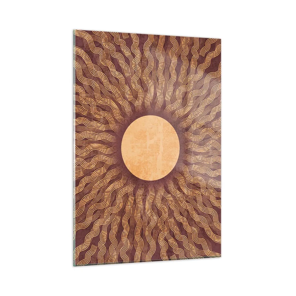 Üveg kép - A nap ikonja - 50x70 cm