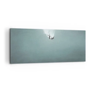 Vászonkép - Az óceán ölelésében - 100x40 cm