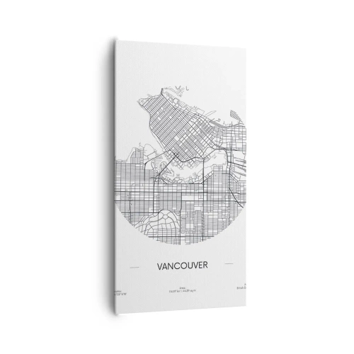 Vászonkép - Vacouver anatómiája - 65x120 cm