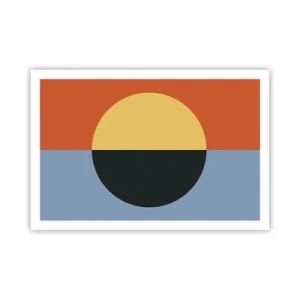 Poszter - A meleg és a hideg kompozíciója - 91x61 cm