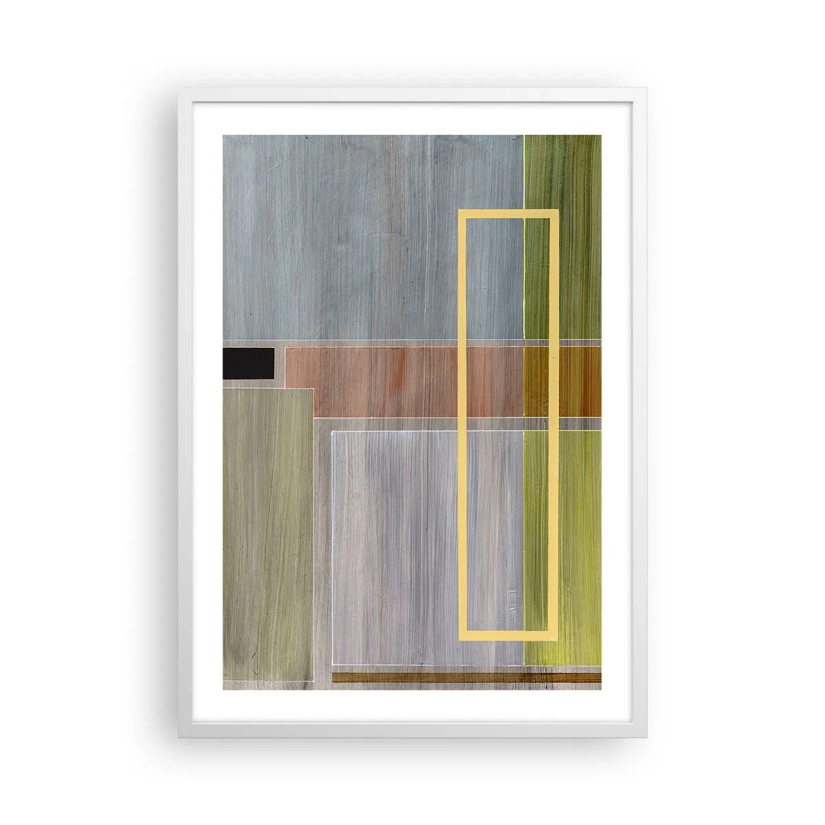 Poszter fekete keretben - Egyszerűen és nyugodtan - 50x70 cm