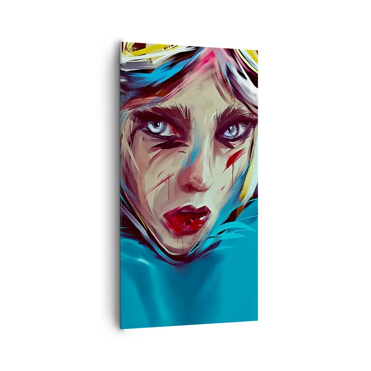 Vászonkép - Utcai harcos - 65x120 cm