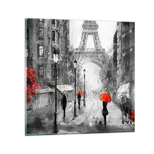 Üveg kép - Minden út hozzá vezet - 30x30 cm