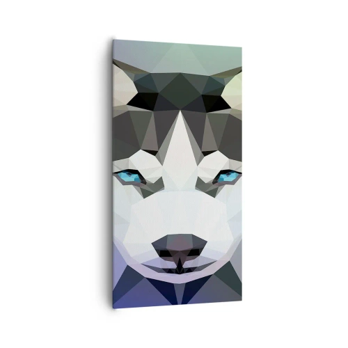 Vászonkép - Az északi havas emléke - 65x120 cm