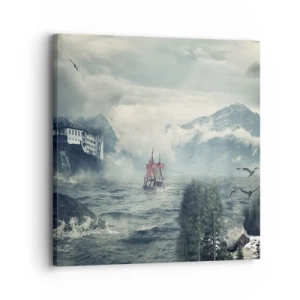 Vászonkép - Varázslatos vizeken - 30x30 cm