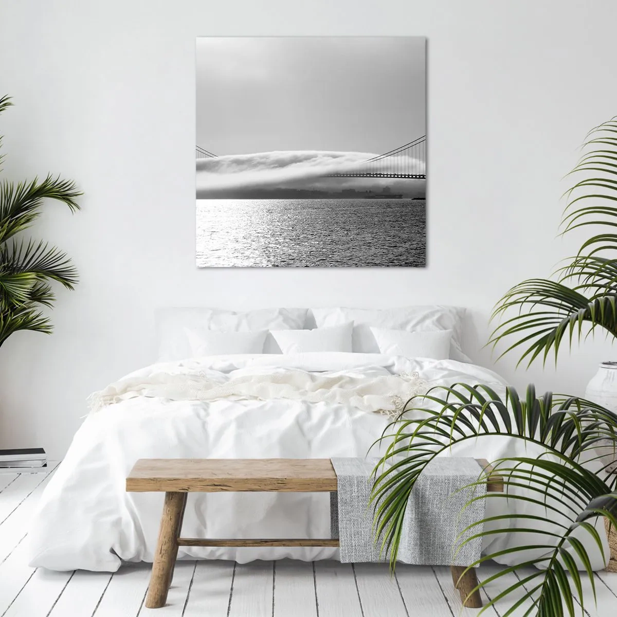 Vászonkép - Áthajózni az Arany Kapun - 70x70 cm