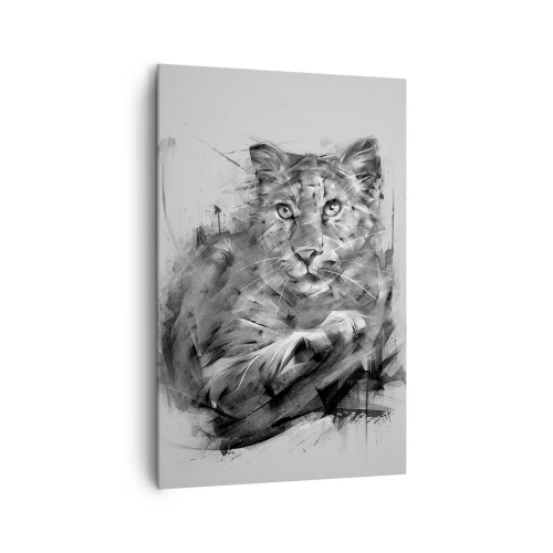 Vászonkép - Igen, figyelmesen hallgatok - 80x120 cm