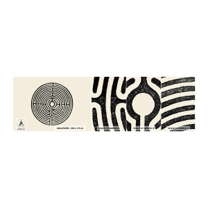 Fotótapéta Minta Standard Eco - Titokzatos rend - Labirintus, Minimalizmus, Fekete és fehér - 100x30 cm