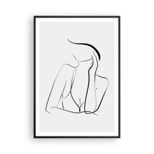 Poszter fehér keretben - Az álmok hullámán - 70x100 cm