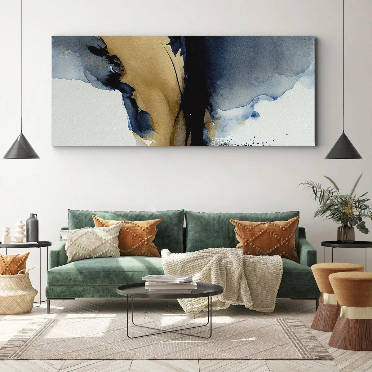 Vászonkép - A fátyol mögött - 100x40 cm