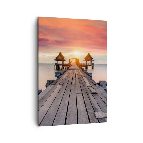 Vászonkép - Nyugat keleten - 50x70 cm