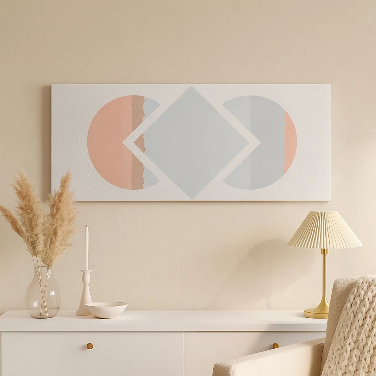 Vászonkép - A helyzet egyértelmű - 30x30 cm