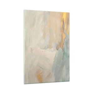 Üveg kép - Absztrakció - a szelídség földje - 80x120 cm