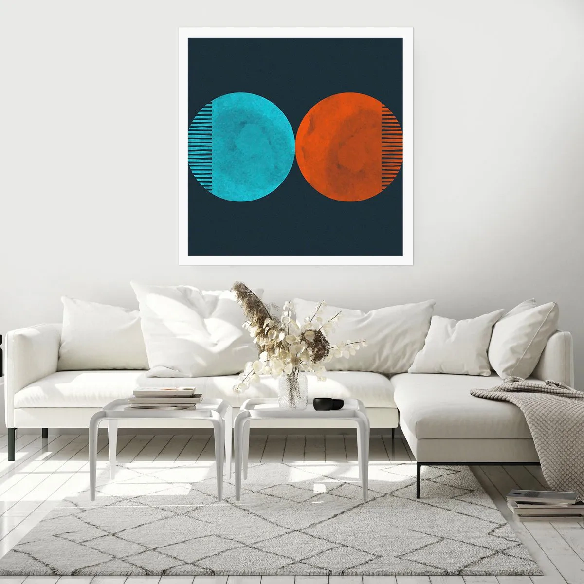 Poszter - Csak a geometria? - 50x50 cm