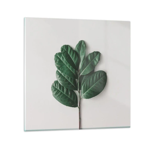 Üveg kép - Rajz csak a természetről - 50x50 cm