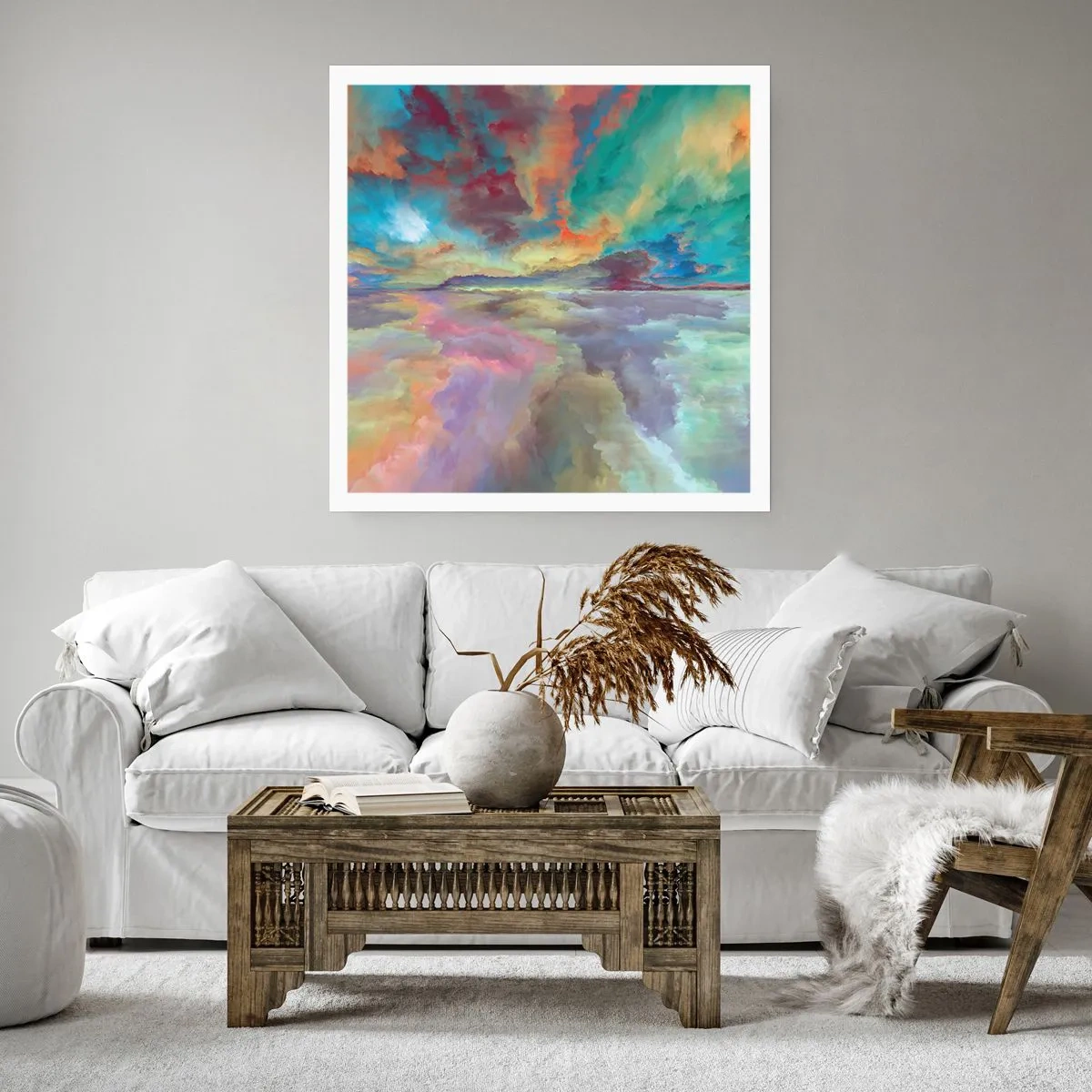 Poszter - Két mennyország - 40x40 cm