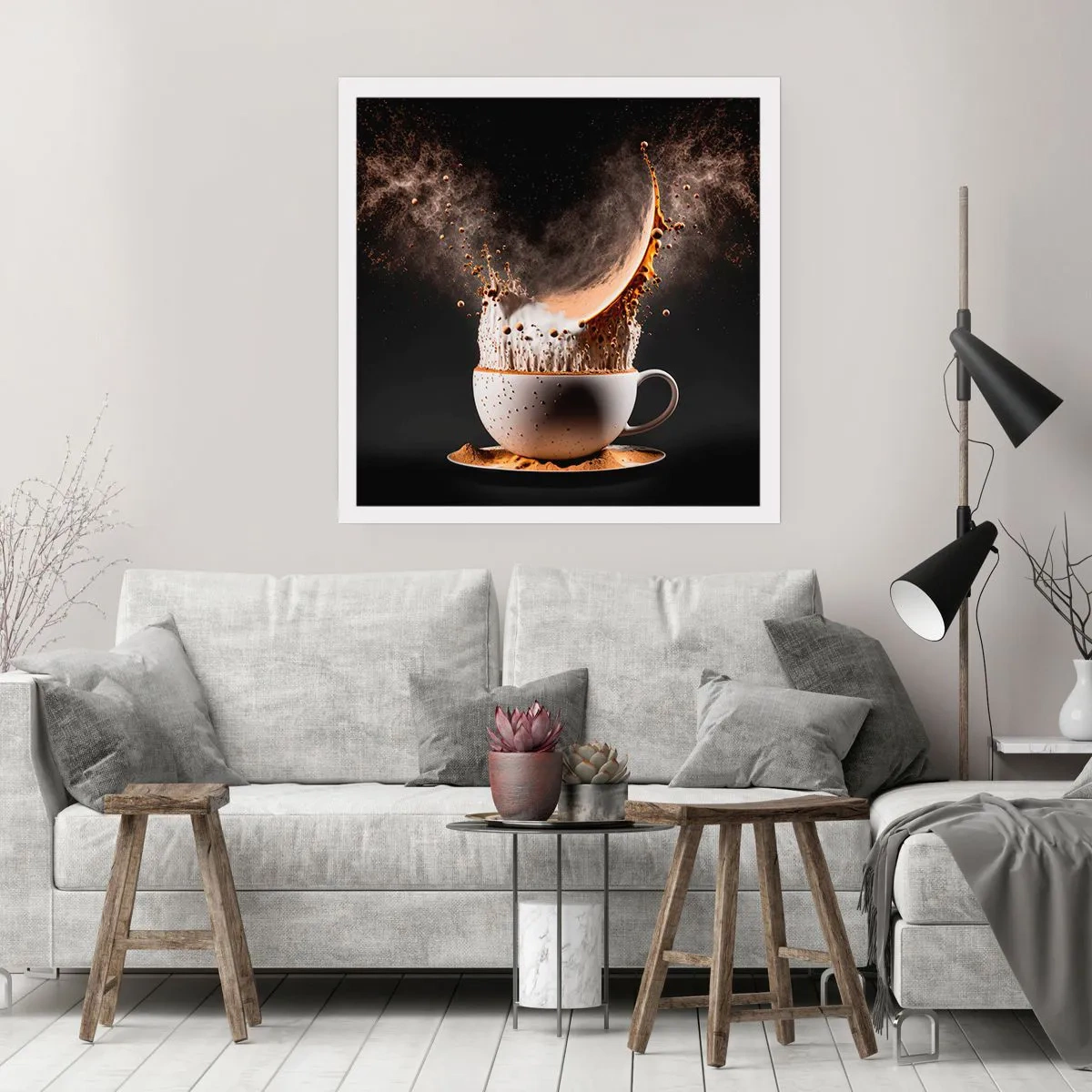 Poszter -  Ízrobbanás - 60x60 cm