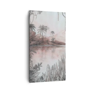 Vászonkép - Egy 19. századi felfedező naplója - 45x80 cm