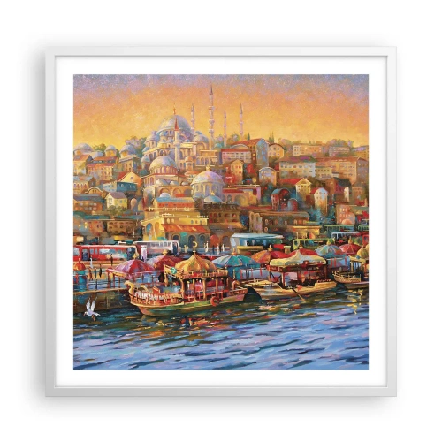 Poszter fekete keretben - Isztambuli mese - 60x60 cm