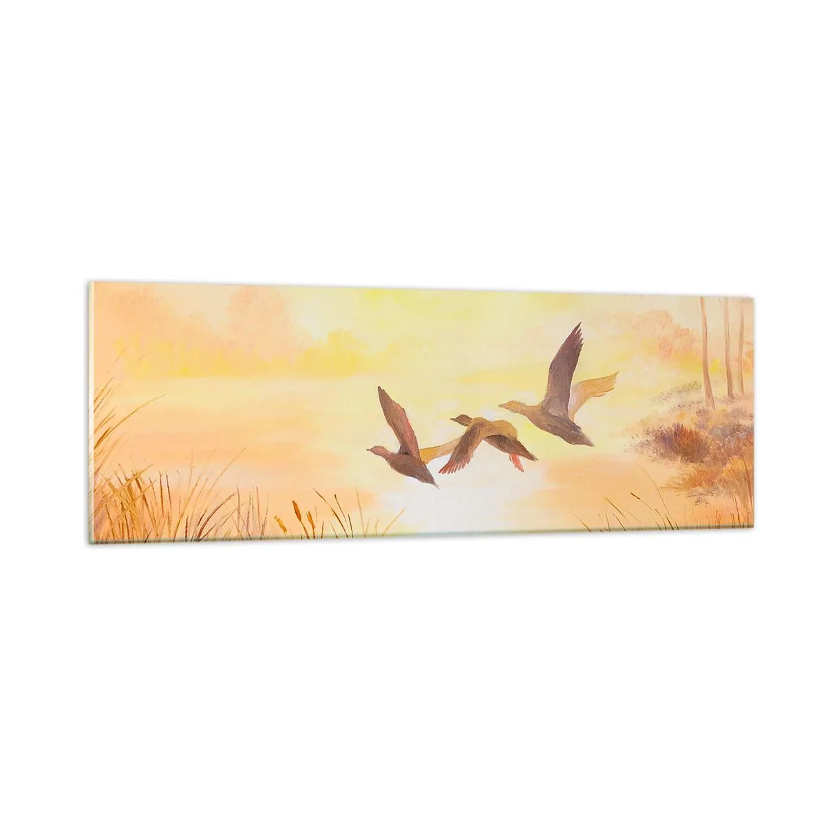 Üveg kép - Egy hosszú utazás kezdete - 90x30 cm