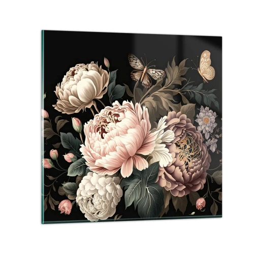 Üveg kép - Barokk stílusban - 70x70 cm