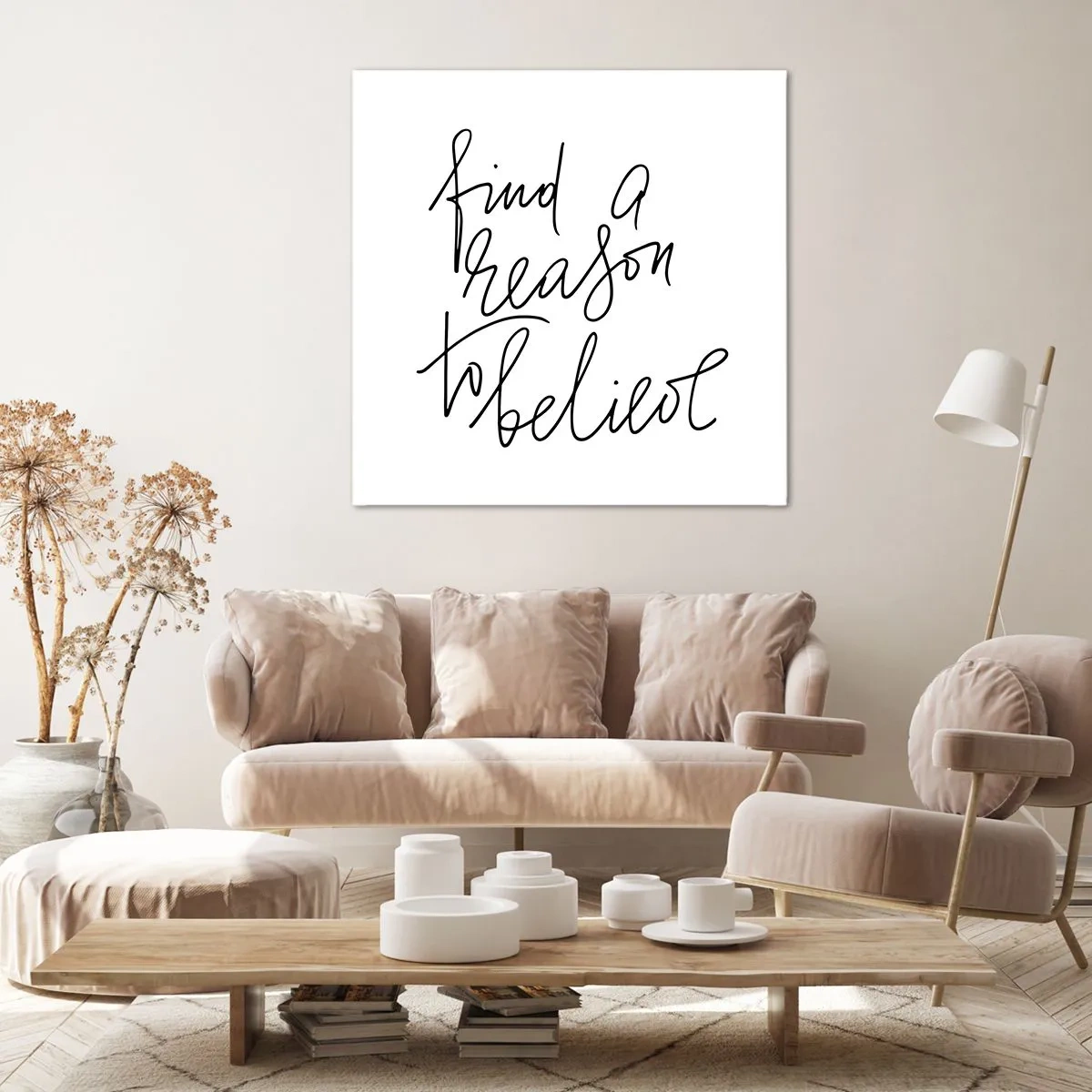 Vászonkép - Ez lehetséges - 40x40 cm