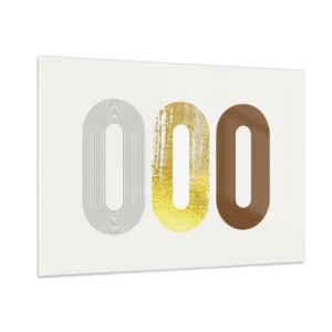Üveg kép - Óóó! - 100x70 cm