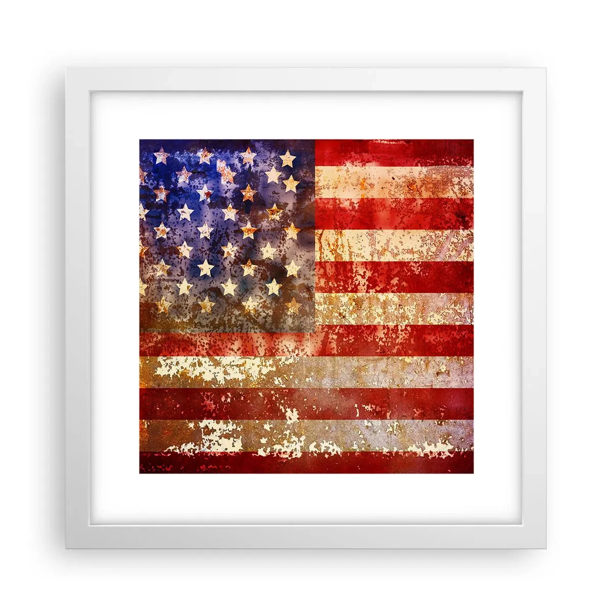 Poszter fekete keretben - A dicsőség nem múlik el - 30x30 cm