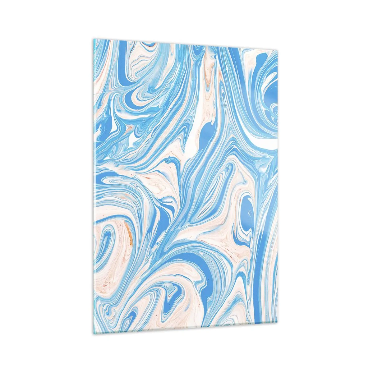 Üveg kép - Mocsár türkizben - 50x70 cm