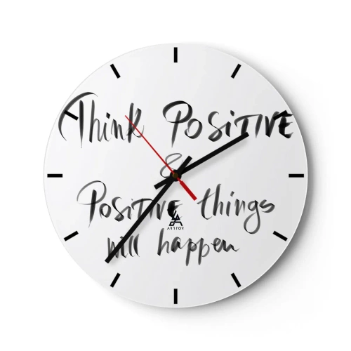 Falióra, Óra - Hogyan élj? - 40x40 cm