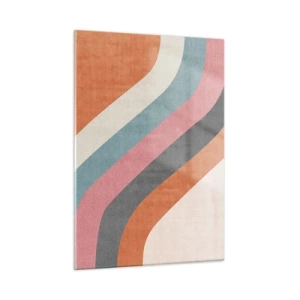 Üveg kép - Diagonális kompozíció - mozgás - 50x70 cm