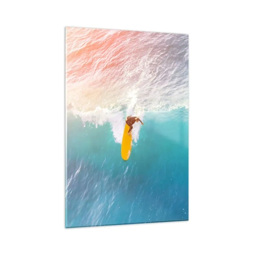 Üveg kép - Az óceánlovas - 80x120 cm