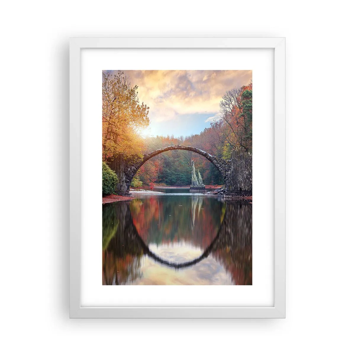 Poszter fekete keretben - A tükör másik oldalán - 30x40 cm