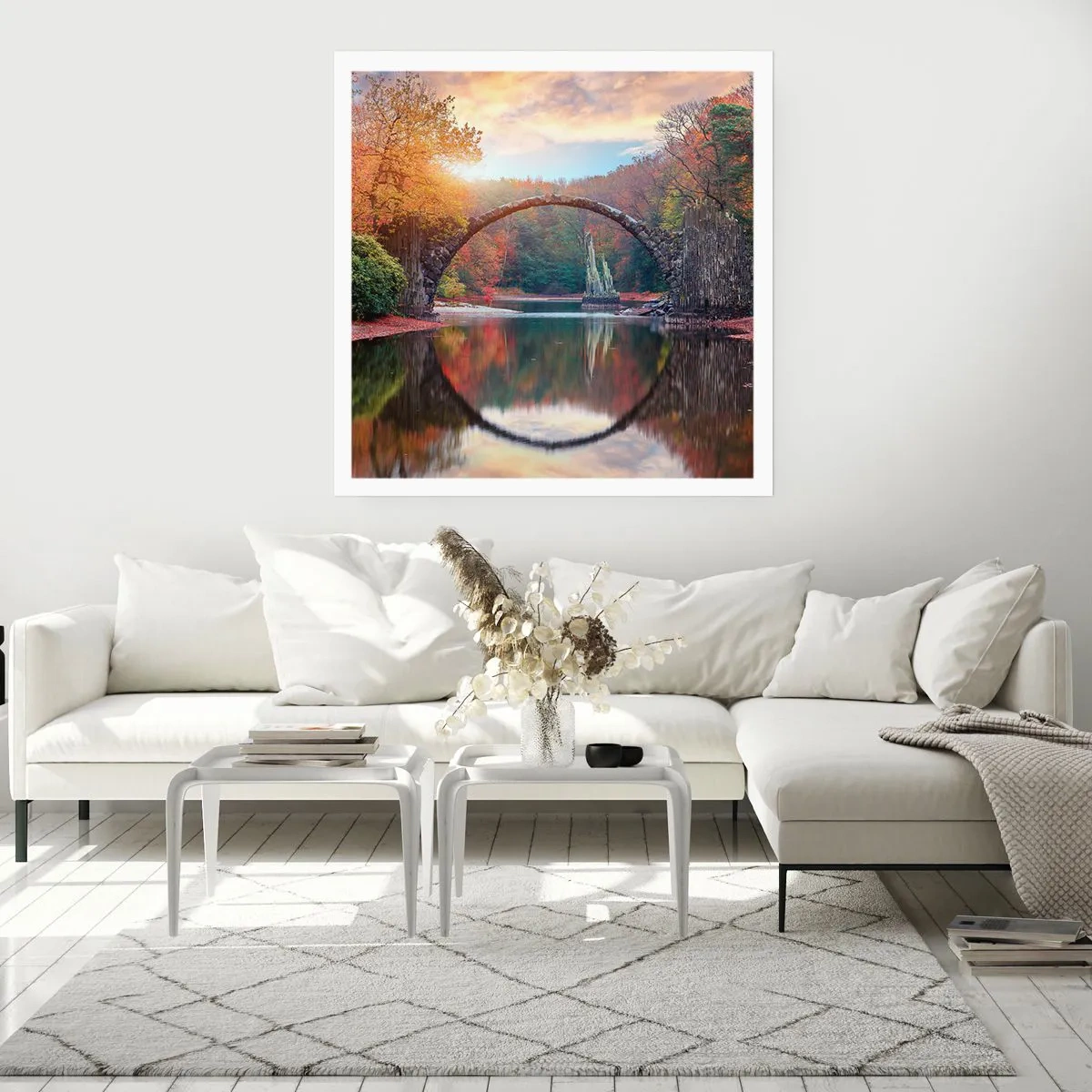 Poszter - A tükör másik oldalán - 40x40 cm