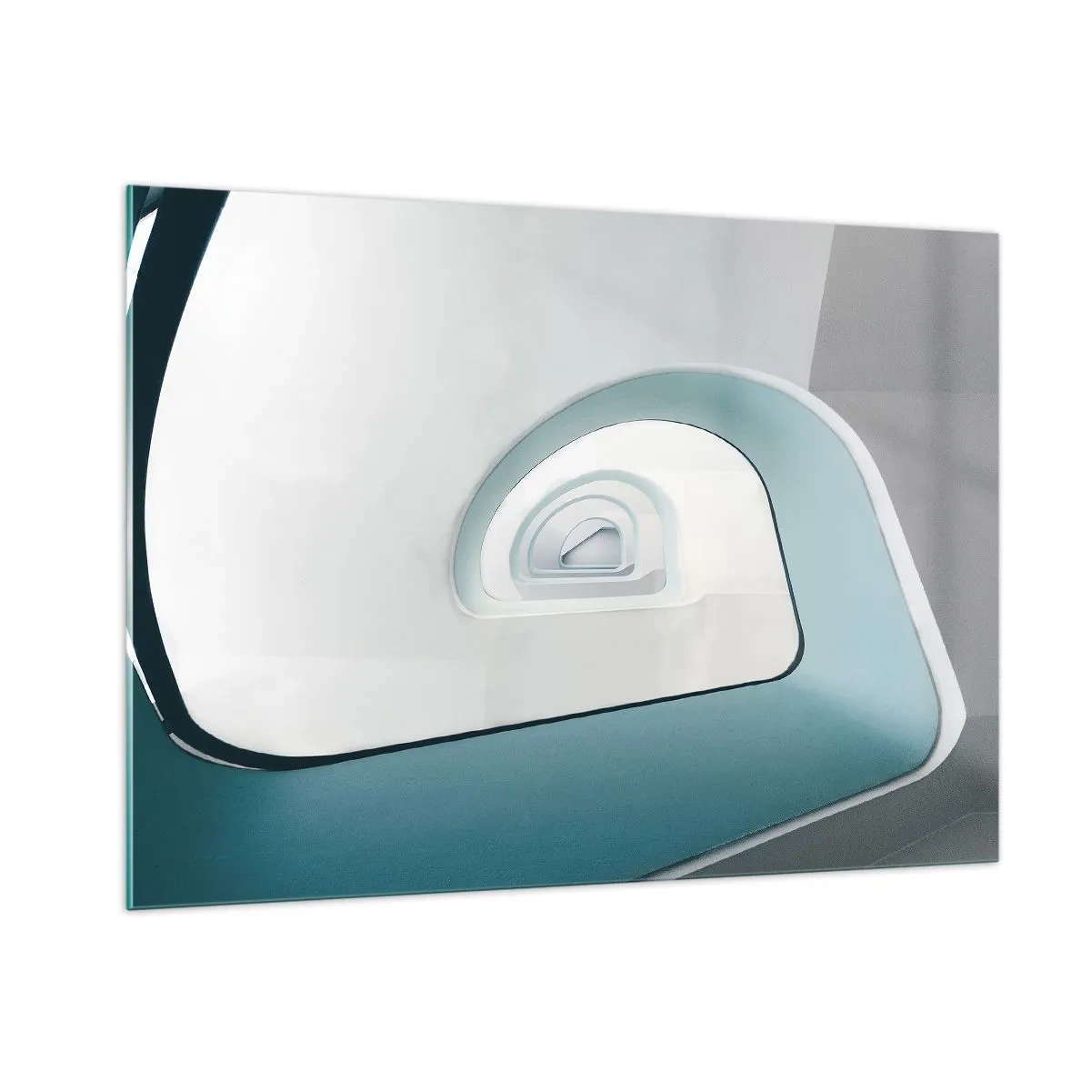 Üveg kép - A kék aljára - 100x70 cm