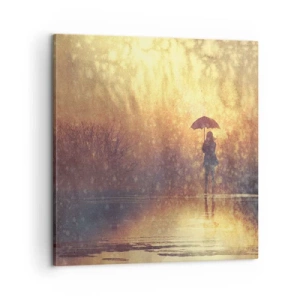 Vászonkép - Érzem, hogy valaki engem néz - 60x60 cm