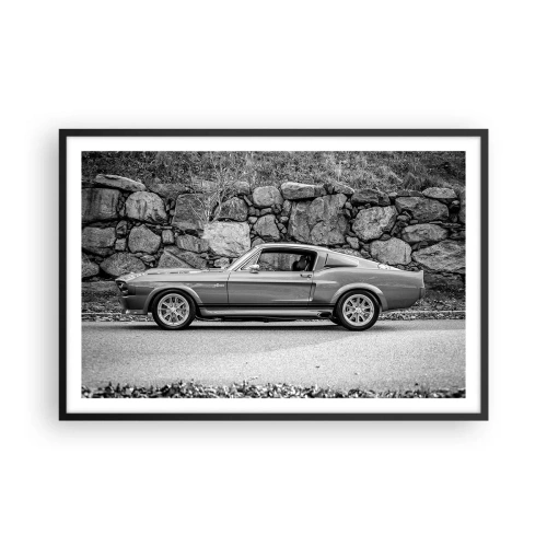 Poszter fehér keretben - A 60-as évek legendája - 91x61 cm