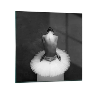 Üveg kép - Épp virágzik - 70x70 cm