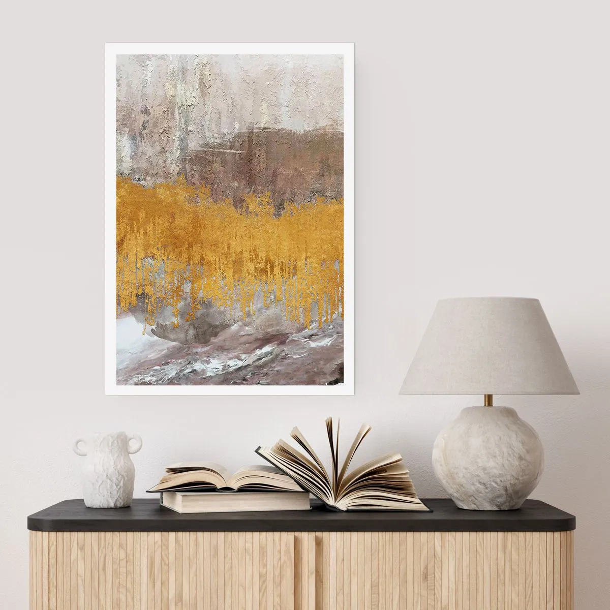 Poszter - Egy aranyszínű fuvallat - 50x70 cm