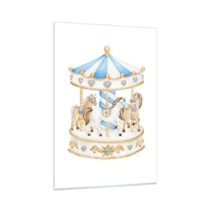 Üveg kép - Édes gyermekkor - 70x100 cm