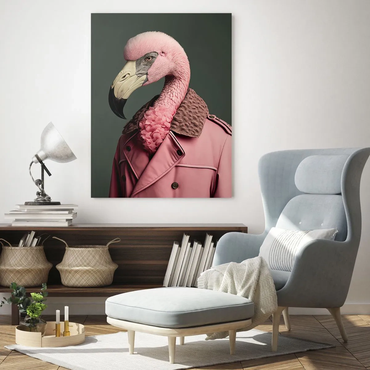 Üveg kép - Egy igazi úriember - 50x70 cm