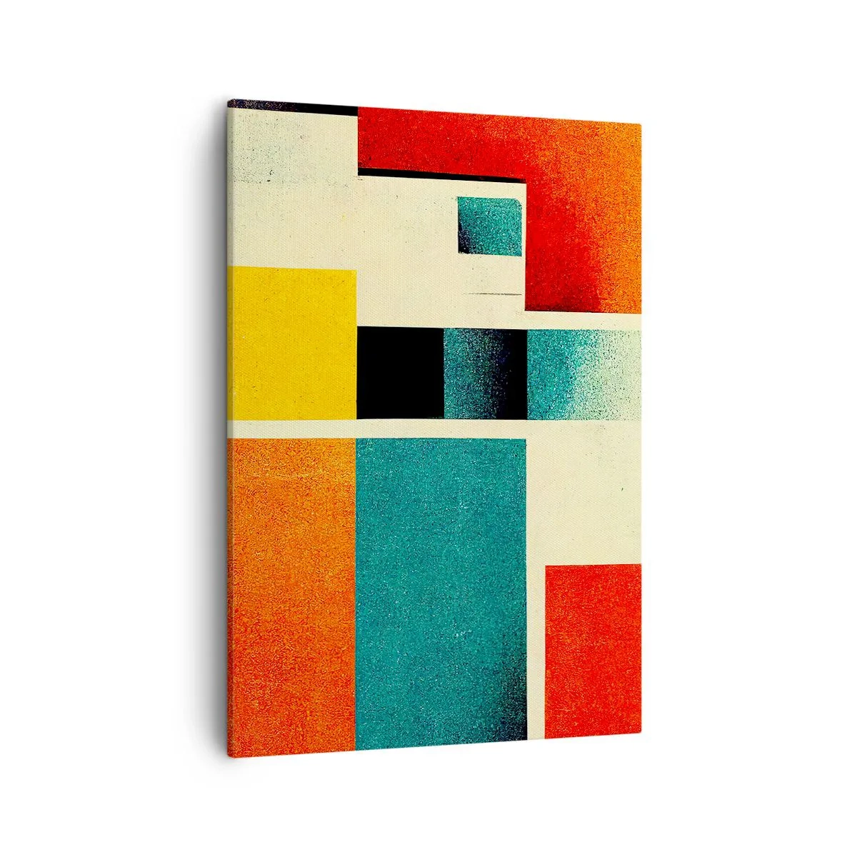 Vászonkép - Geometrikus absztrakció - jó energia - 50x70 cm