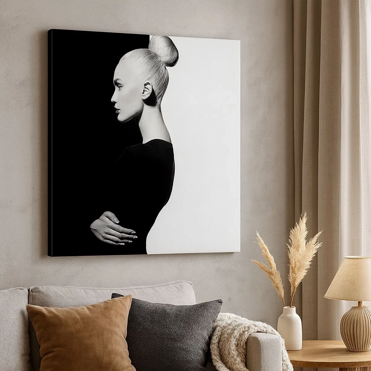 Vászonkép - Egyszerűen egy nő - 30x30 cm