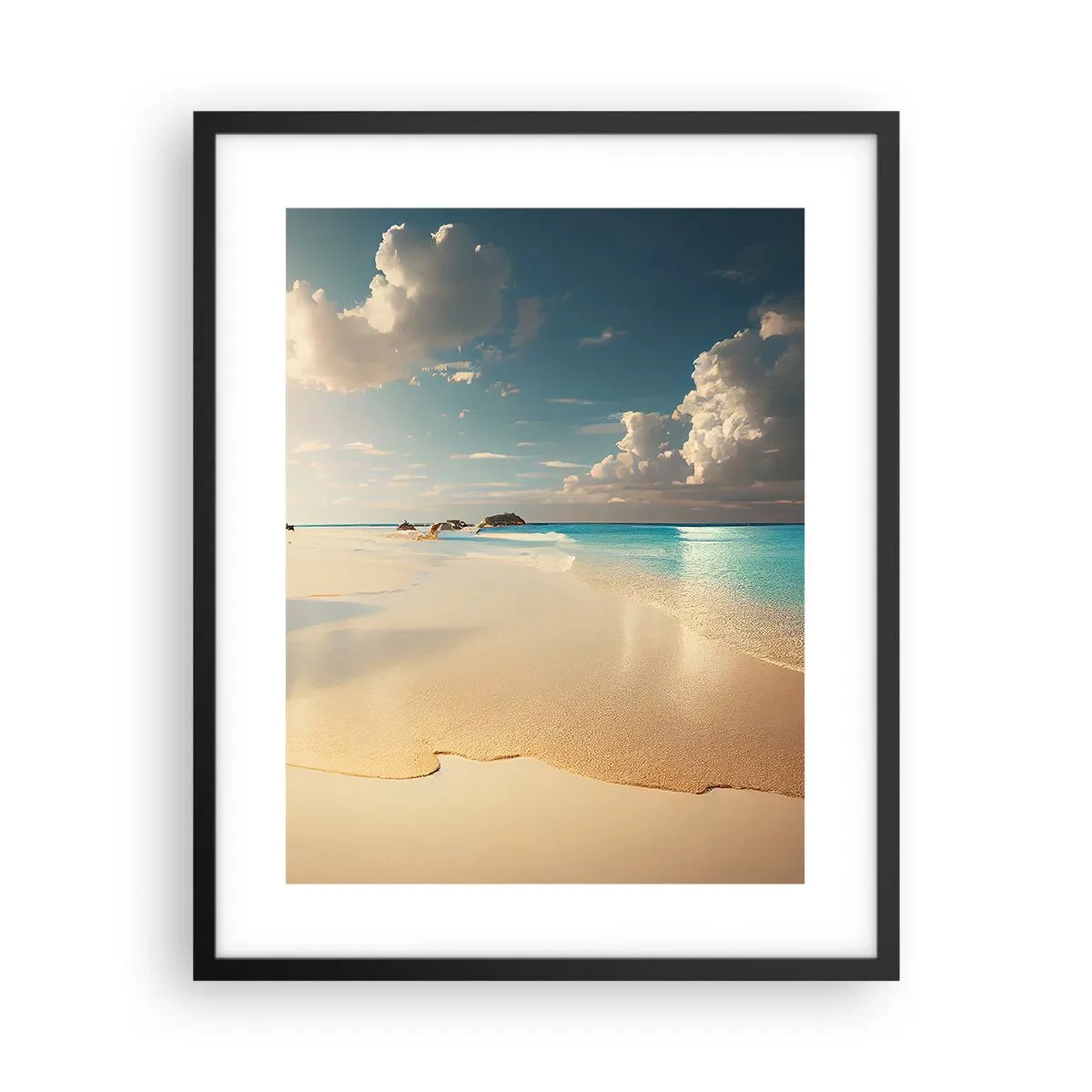 Poszter fehér keretben - Egy álomszerű nap - 40x50 cm