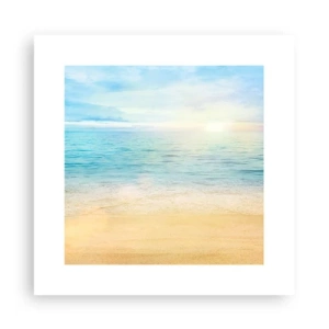 Poszter - Nagy kékség - 30x30 cm