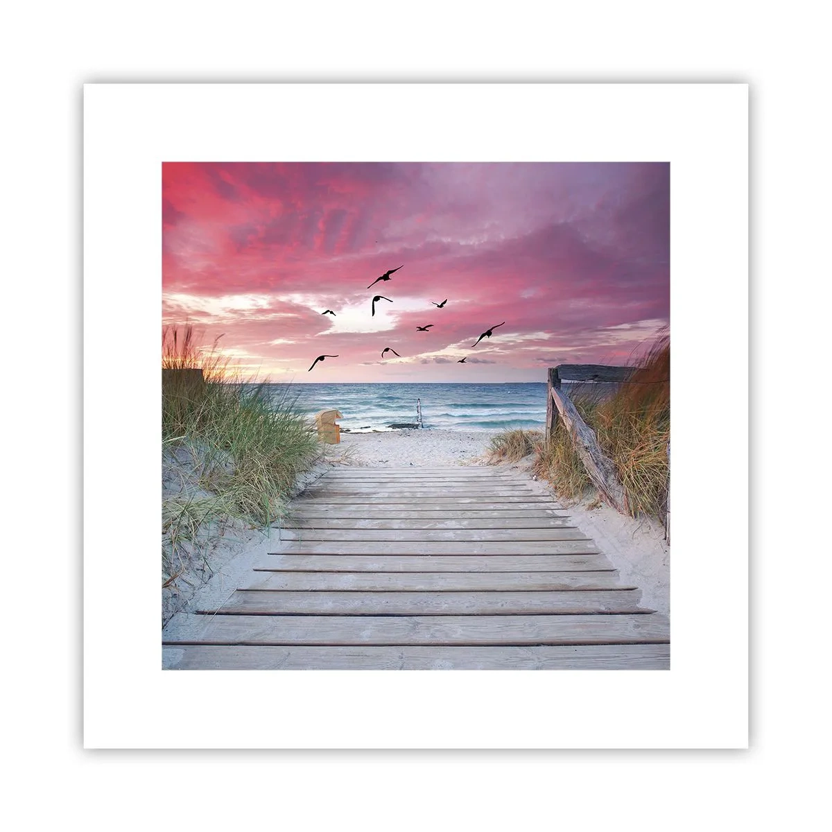 Poszter - Balti impresszió - 30x30 cm