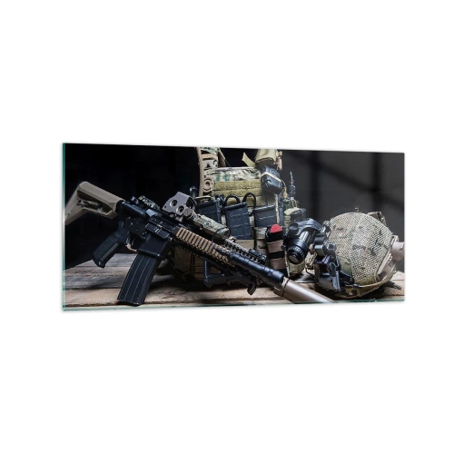 Üveg kép - Pihenj! - 120x50 cm