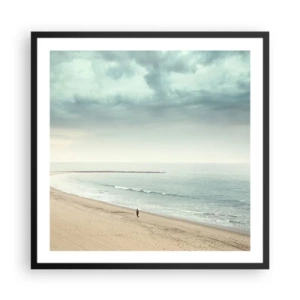 Poszter fehér keretben - A békét keresve - 60x60 cm