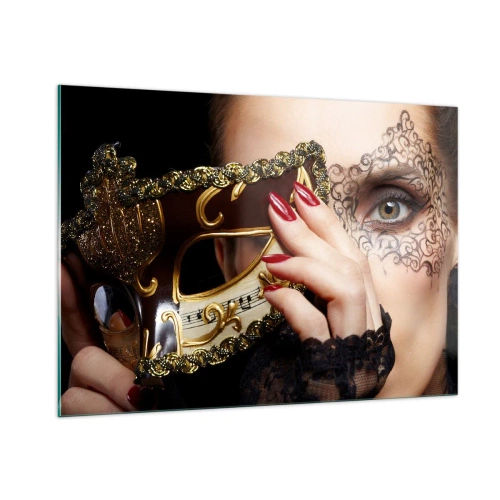 Üveg kép - Az én világom barokk - 100x70 cm