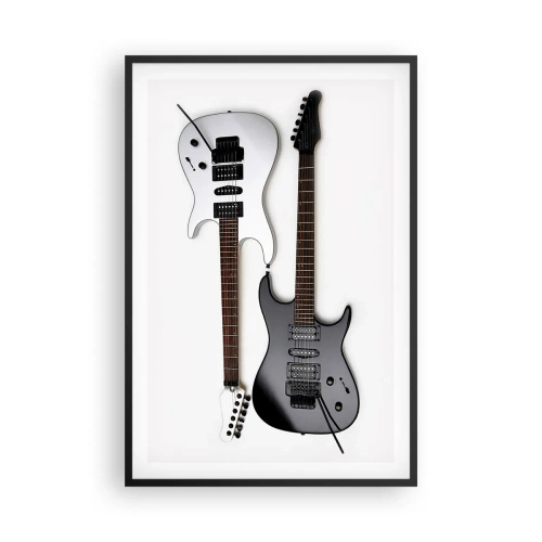 Poszter fehér keretben - A formák harmóniája - 61x91 cm